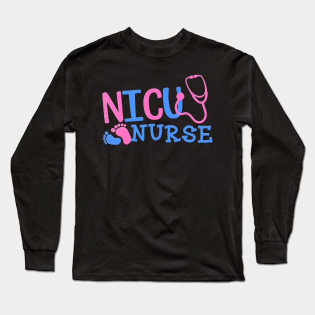 Neonatal Nurse Long Sleeve T-Shirt by hanespace